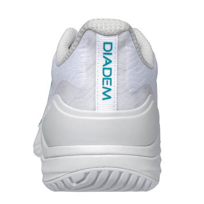 Diadem Court Burst Pickleball Shoes White/Teal