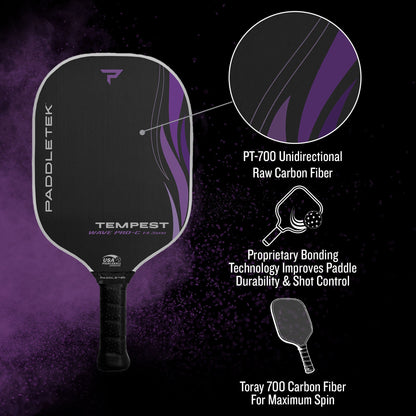 Paddletek Tempest Wave Pro-C Pickleball Paddle