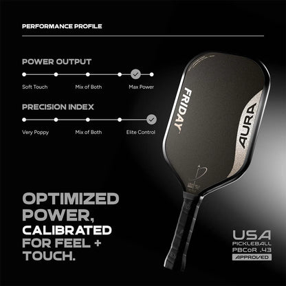 FRIDAY Aura Elongated Pickleball Paddle