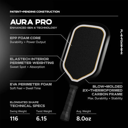 FRIDAY Aura Pro Pickleball Paddle