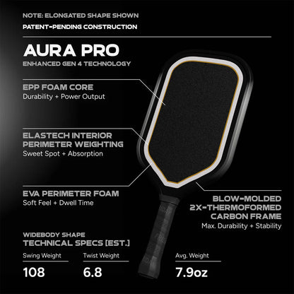 FRIDAY Aura Pro Pickleball Paddle