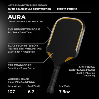 FRIDAY Aura Widebody Pickleball Paddle