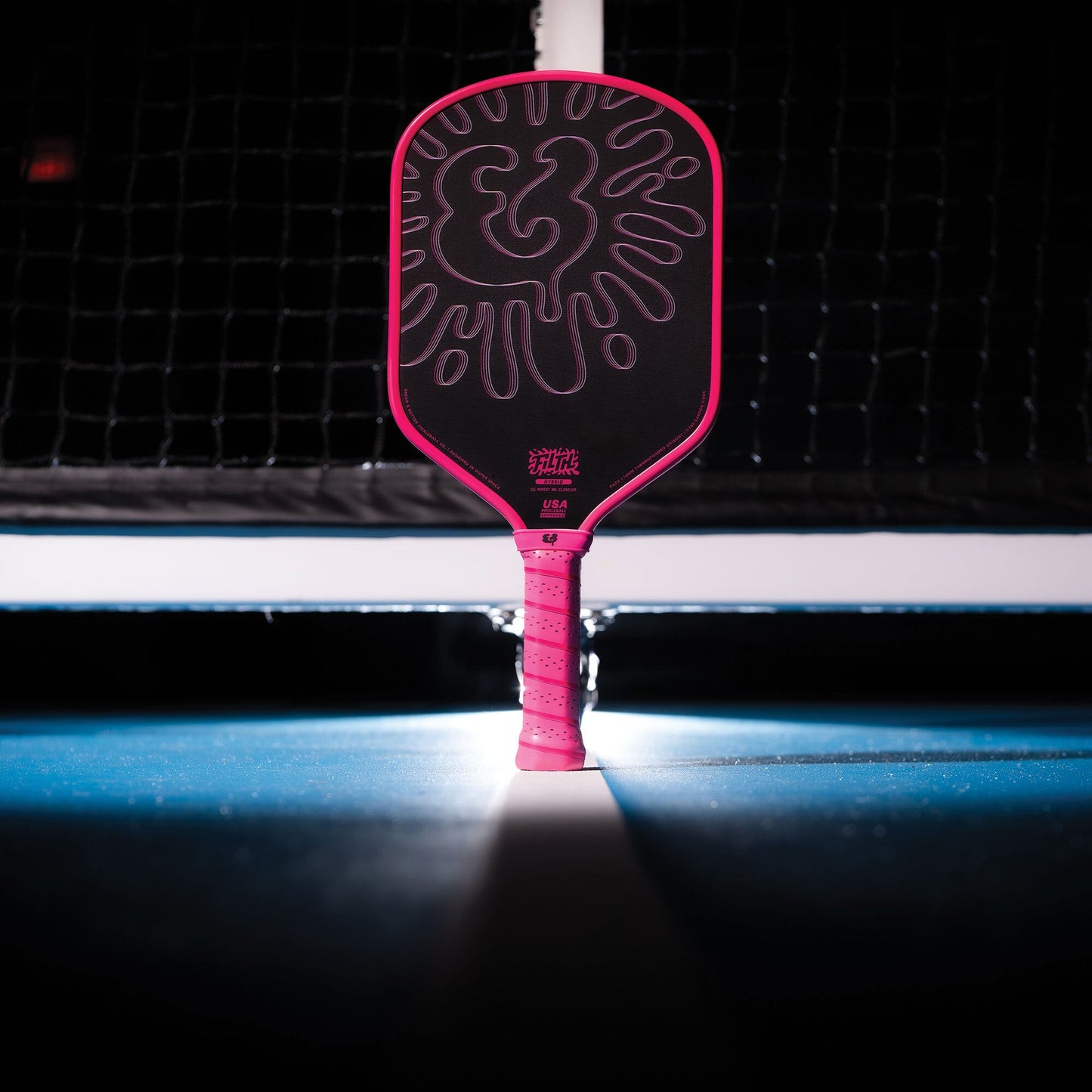 Bread & Butter Filth 16mm Pickleball Paddle- Hybrid (Pink)