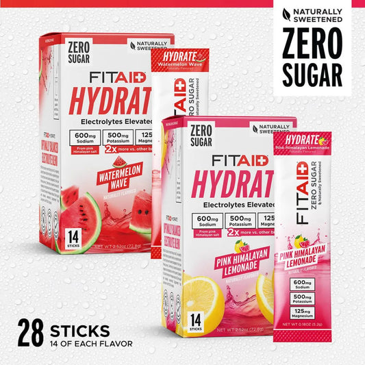 FitAid Hydrate - Two Flavor Bundel