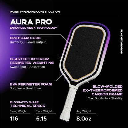 FRIDAY Aura Pro Pickleball Paddle