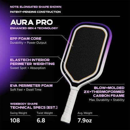 FRIDAY Aura Pro Pickleball Paddle
