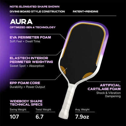 FRIDAY Aura Widebody Pickleball Paddle