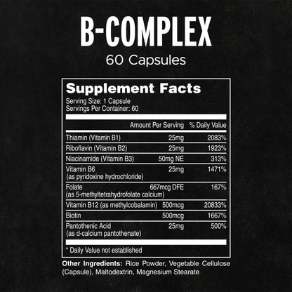 FitAid Supplement Bundle - Magnesium Glycinate, Methylated B-Complex, and D3+K2