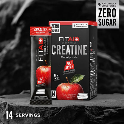 FitAid Creatine Powder Sticks - Fuji Apple