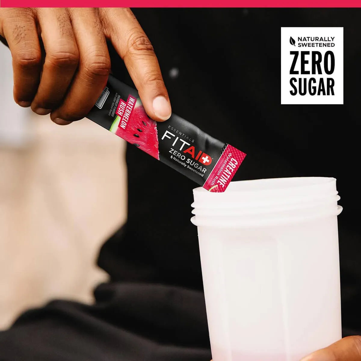 Creatine Powder Sticks - Watermelon RushFitAid